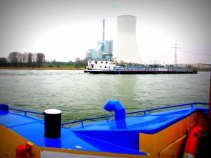 Fähre + Rheindeich Walsum